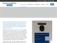 Tablet Screenshot of dr-bartmann-rechtsanwaelte.de
